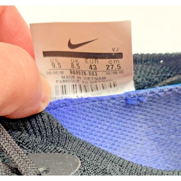 NIKE Epic React Flyknit 2 Pixel Running Shoes Sneakers- BQ8928-003- Men'… - Picture 7 of 12